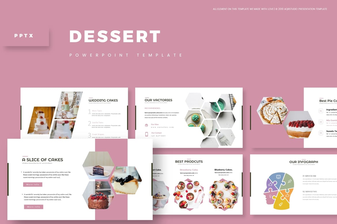 Template Powerpoint Dessert: Solusi Presentasi Menarik dan Profesional