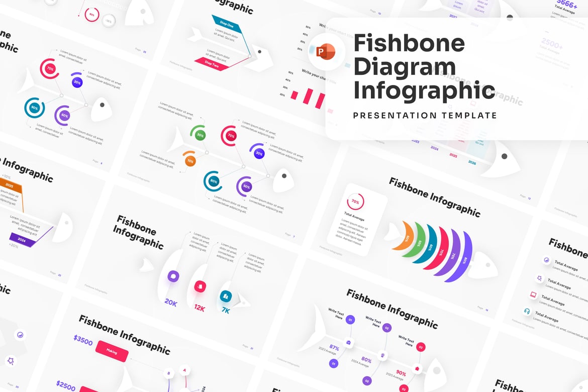Template Presentasi Infografis PowerPoint yang Menarik
