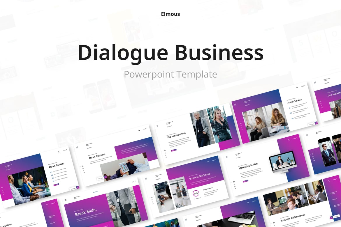 Template PowerPoint Presentasi Bisnis yang Profesional dan Menarik