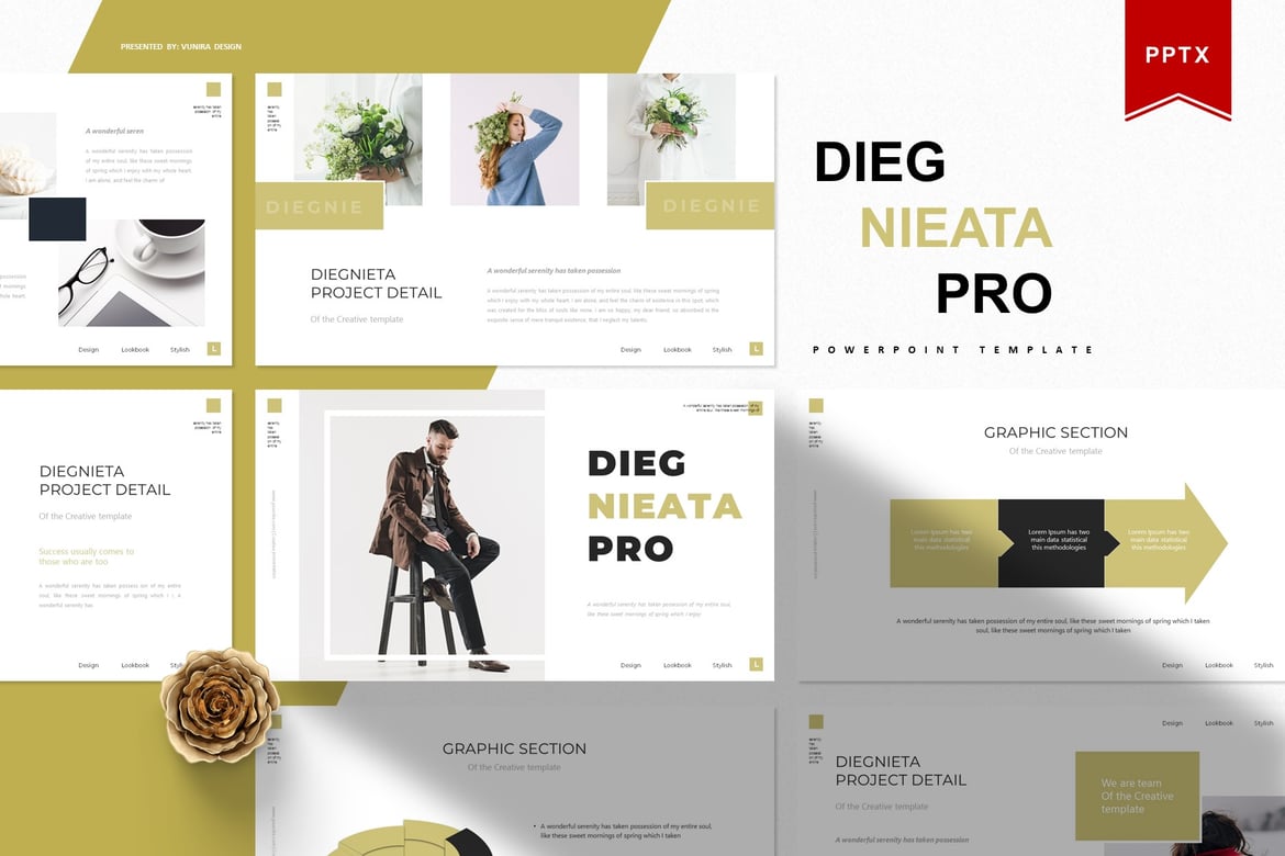 Diegnieta | Template Presentasi PowerPoint Menarik