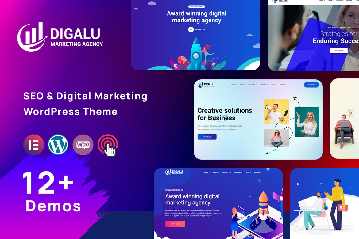 Digalu - Tema WordPress SEO & Pemasaran Digital Terbaik