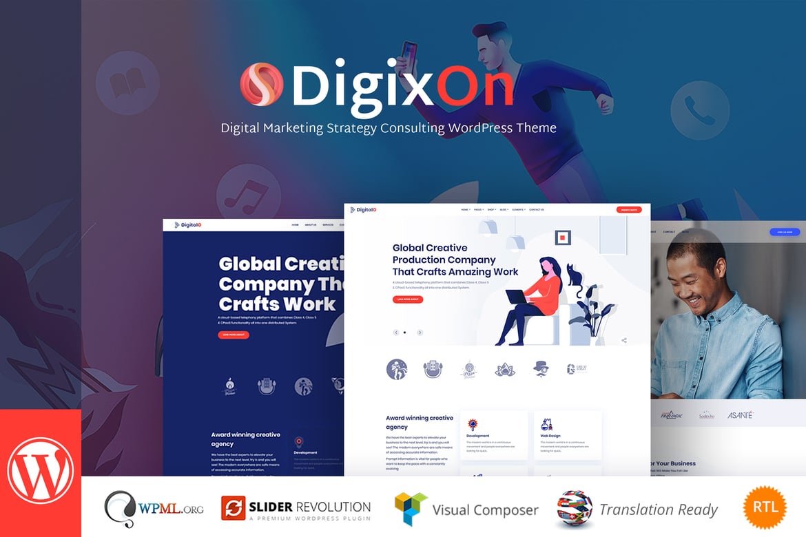 Digixon - Tema WordPress untuk Strategi Pemasaran Digital yang Efektif