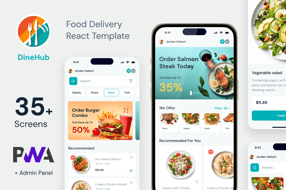 DineHub - Aplikasi Pengiriman Makanan Terbaik dengan Backend