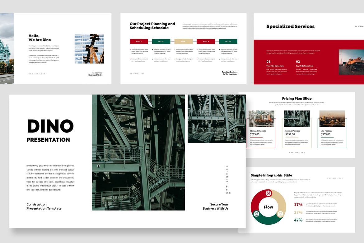 Template PowerPoint Dino: Solusi Kreatif untuk Presentasi Anda