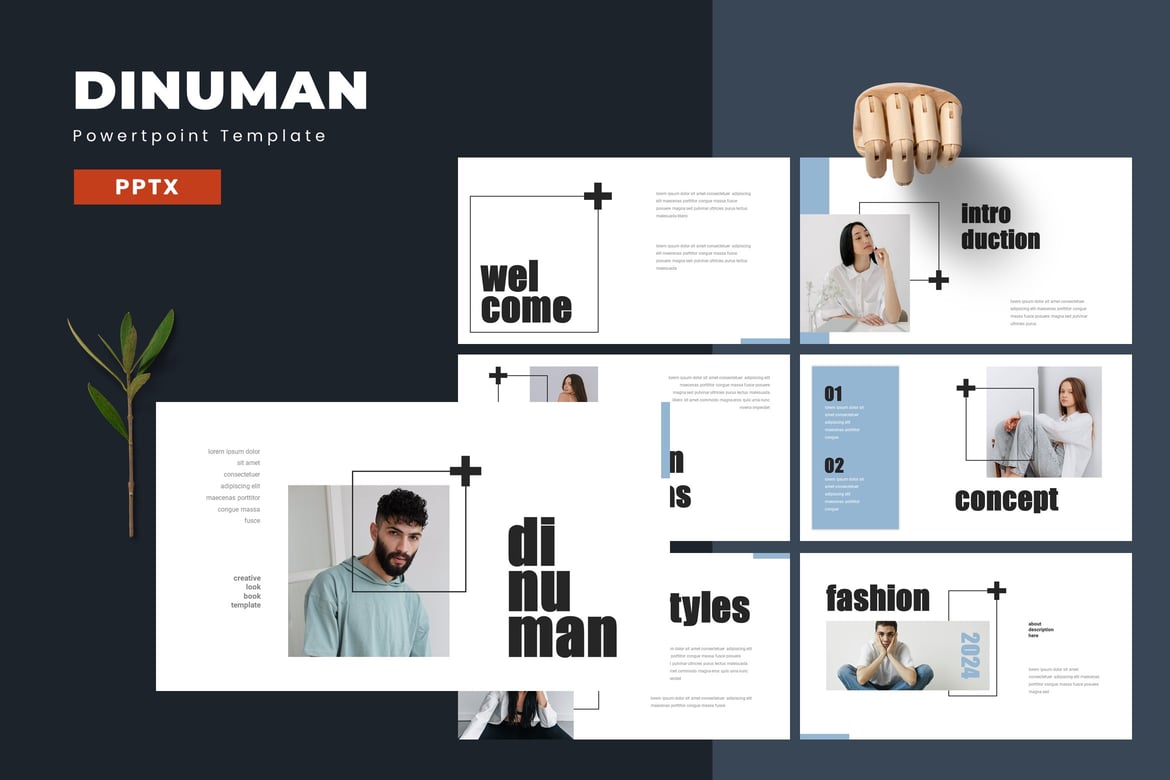 Dinuman - Template Presentasi PowerPoint Kreatif dan Profesional