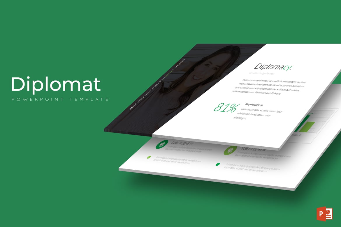 Template Presentasi Diplomasi - Powerpoint yang Menarik dan Serbaguna