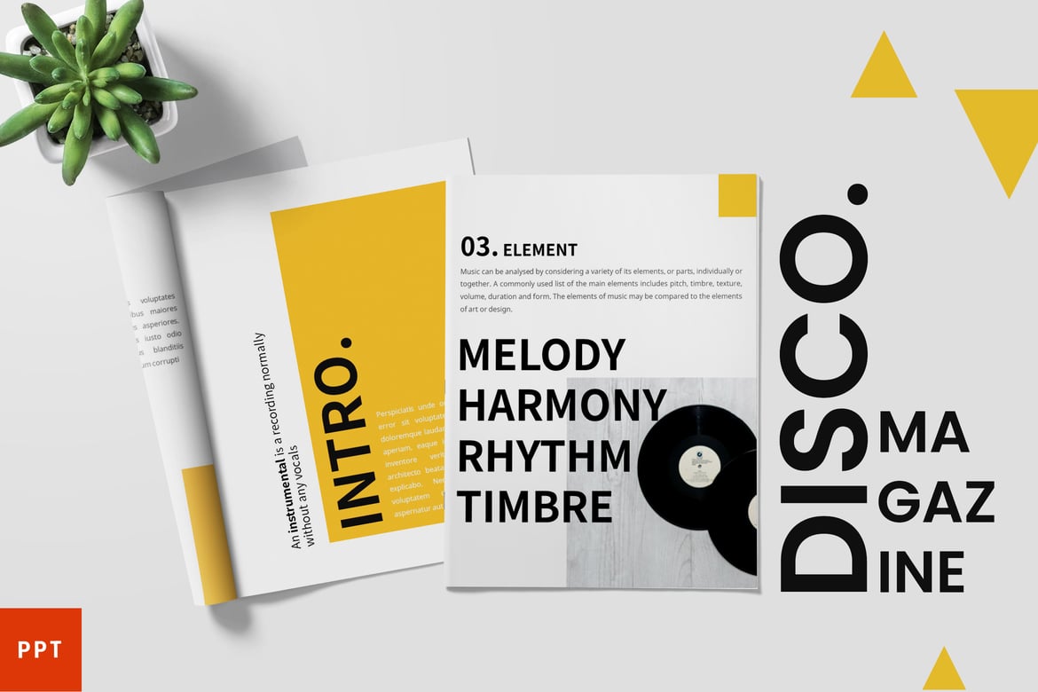 Template Powerpoint Disco - Solusi Presentasi Menarik dan Profesional
