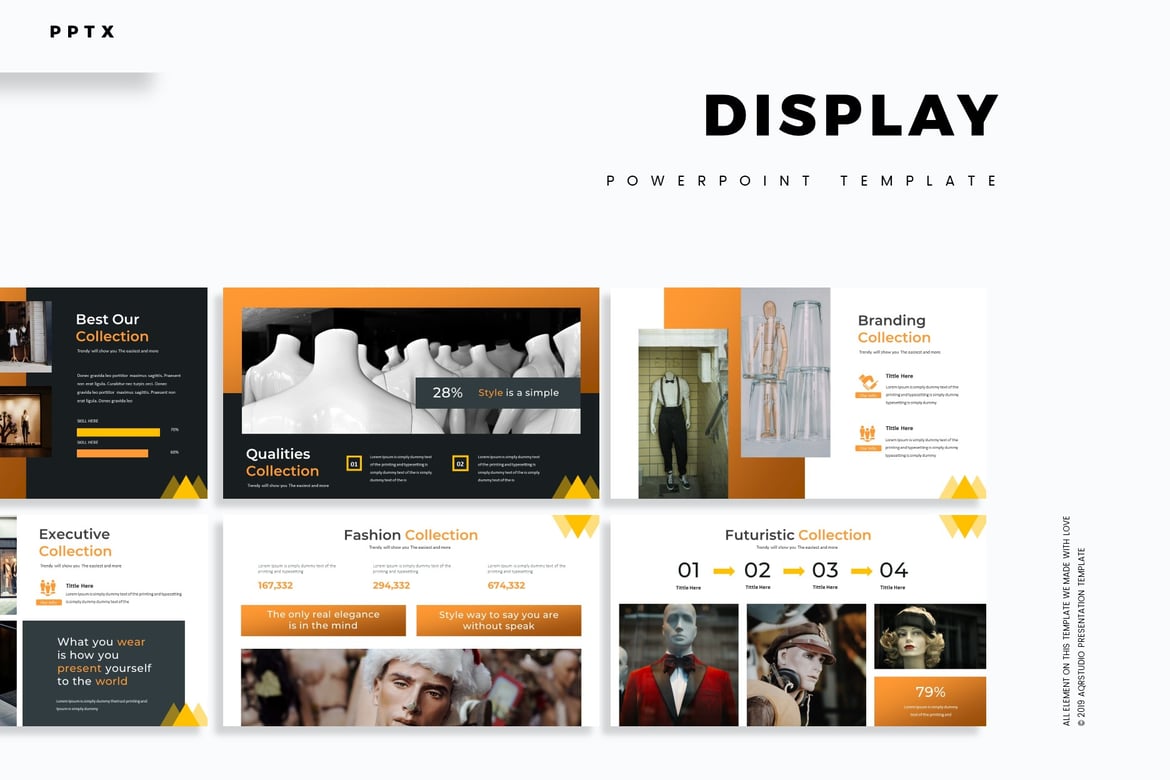 Template Presentasi PowerPoint - Display yang Menarik dan Serbaguna