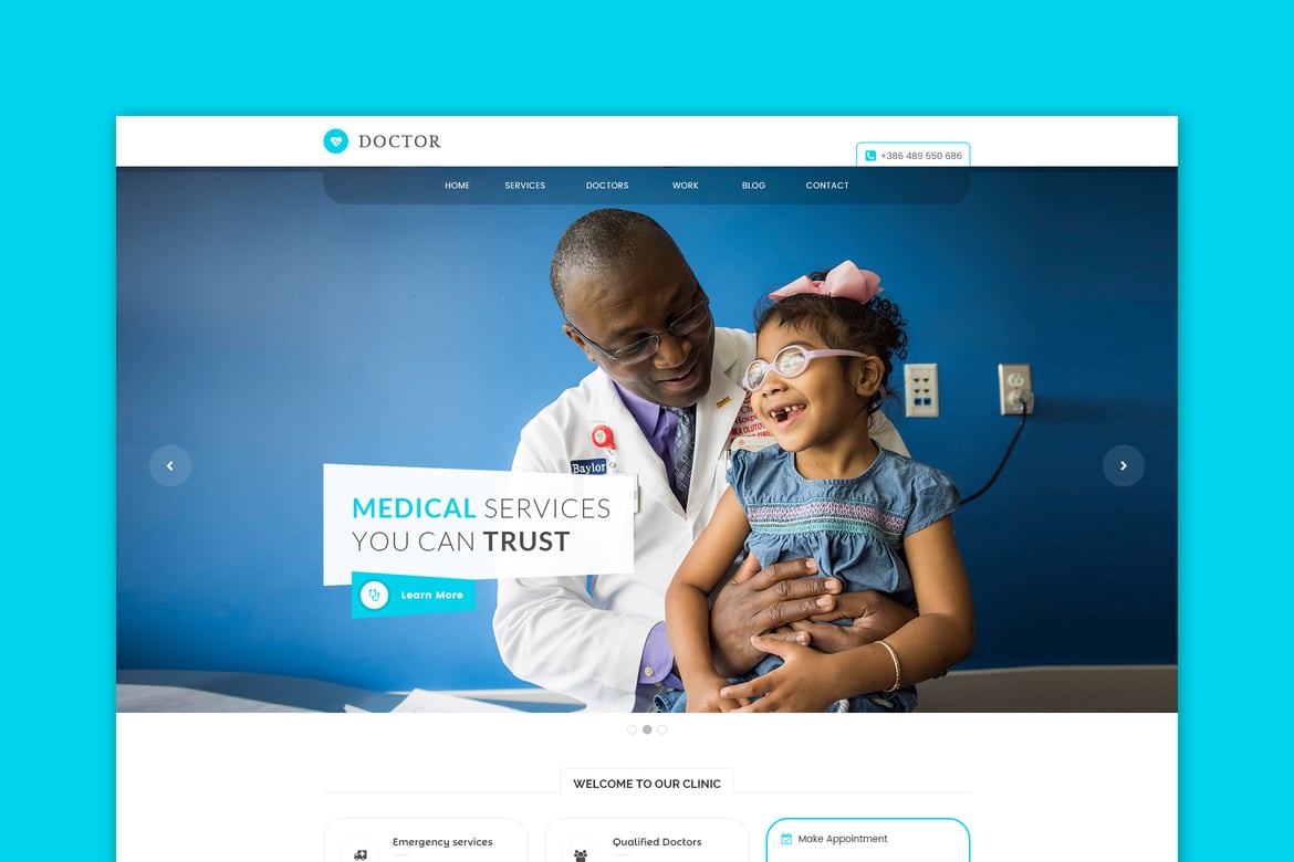 Template Website Dokter - Solusi Terbaik untuk Kesehatan dan Medis