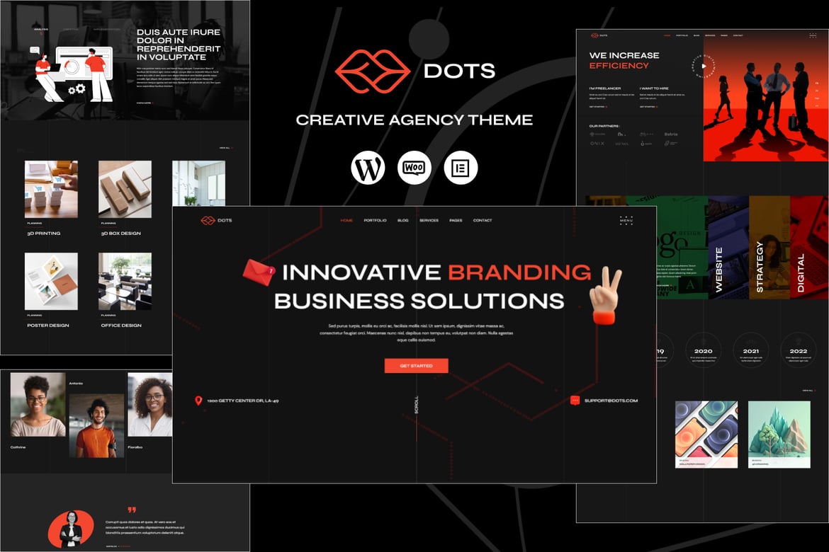 DOTS - Tema WordPress Terbaik untuk Agensi Anda
