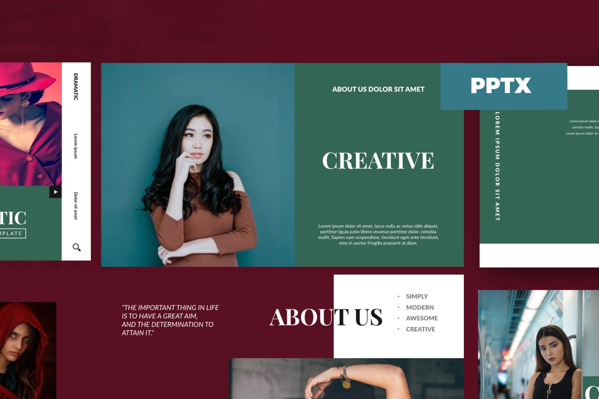 Template Presentasi PowerPoint Bisnis yang Menarik dan Modern