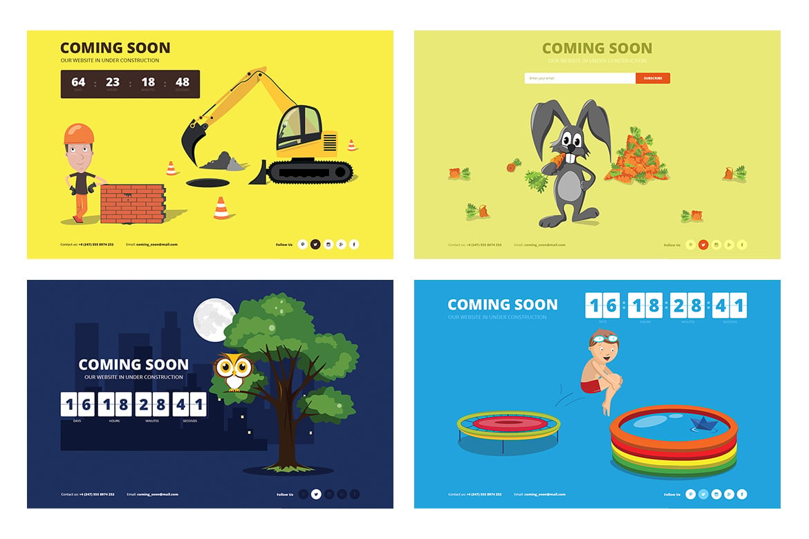 Drawer - Template Web Menarik dan Responsif untuk Halaman Segera Hadir