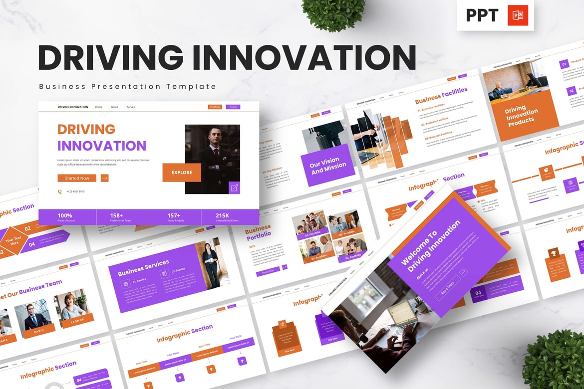 Template Powerpoint Inovatif untuk Bisnis