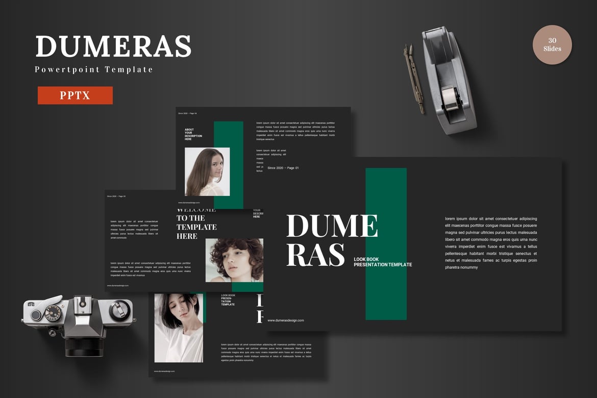 Dumeras - Template Powerpoint Profesional untuk Presentasi Anda