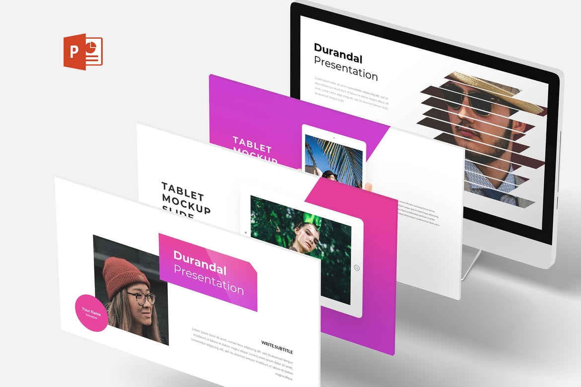 Template PowerPoint Durandal - Solusi Presentasi Serbaguna