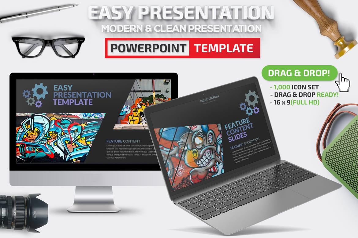 Template Presentasi PowerPoint Mudah dan Menarik