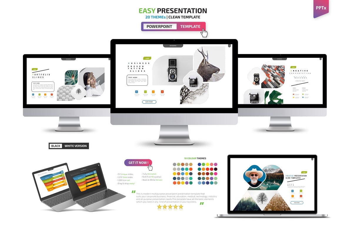 Template Presentasi PowerPoint yang Mudah dan Menarik