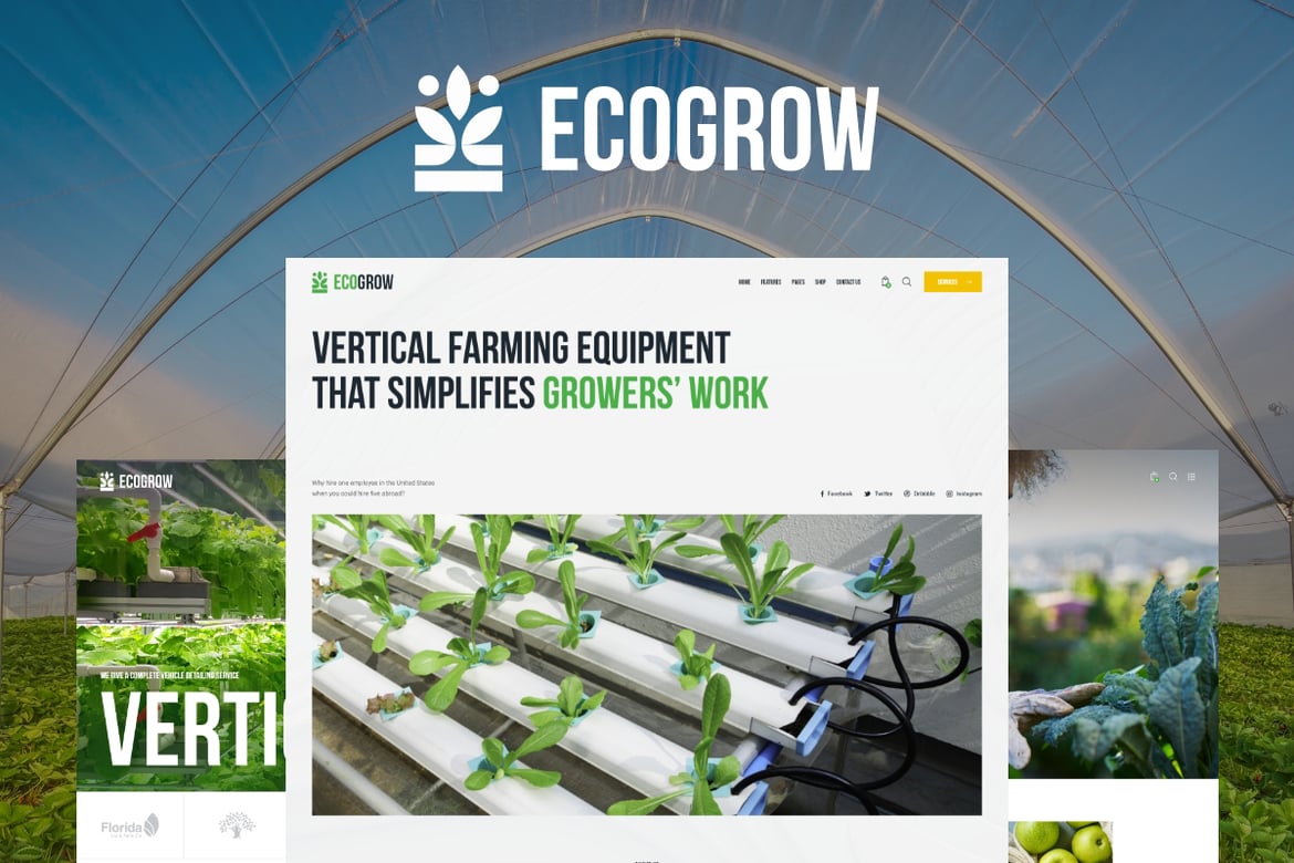 Tema WordPress EcoGrow: Solusi Terbaik untuk Website Pertanian Ramah Lingkungan