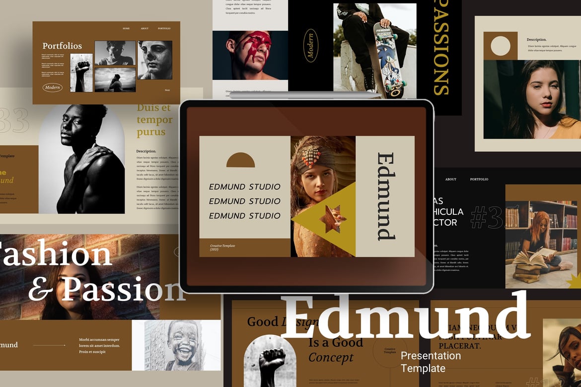 Template PowerPoint Edmund: Presentasi Menarik dan Profesional