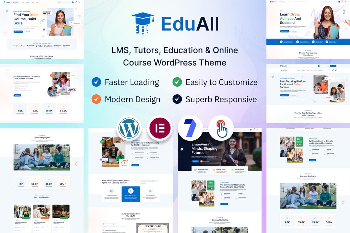EduAll - Tema WordPress LMS untuk Pendidikan dan Kursus Online