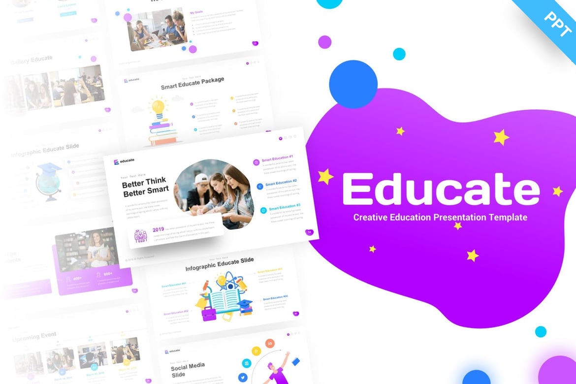 Template PowerPoint Pendidikan yang Menarik dan Efektif