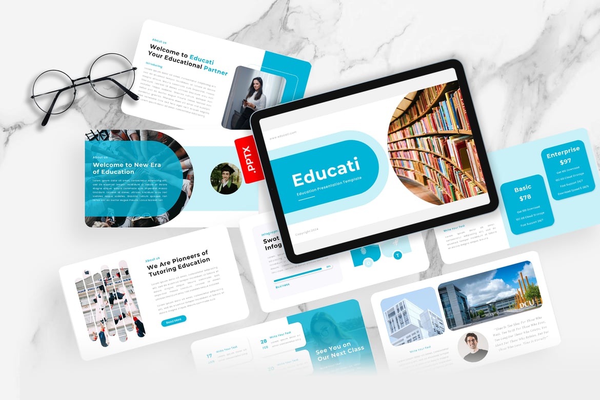 Template PowerPoint Edukasi - Presentasi Universitas yang Menarik