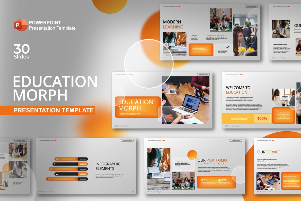 Template PowerPoint Neumorfik untuk Presentasi yang Menarik