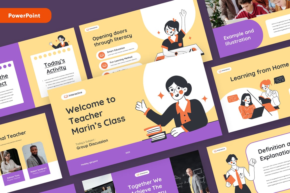 Template Powerpoint Pendidikan yang Profesional dan Serbaguna