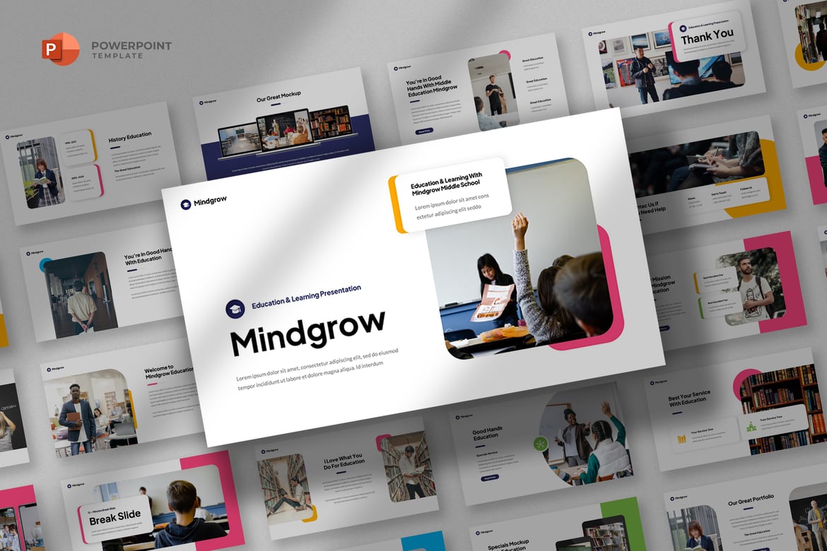 Template Powerpoint Pendidikan yang Menarik dan Profesional