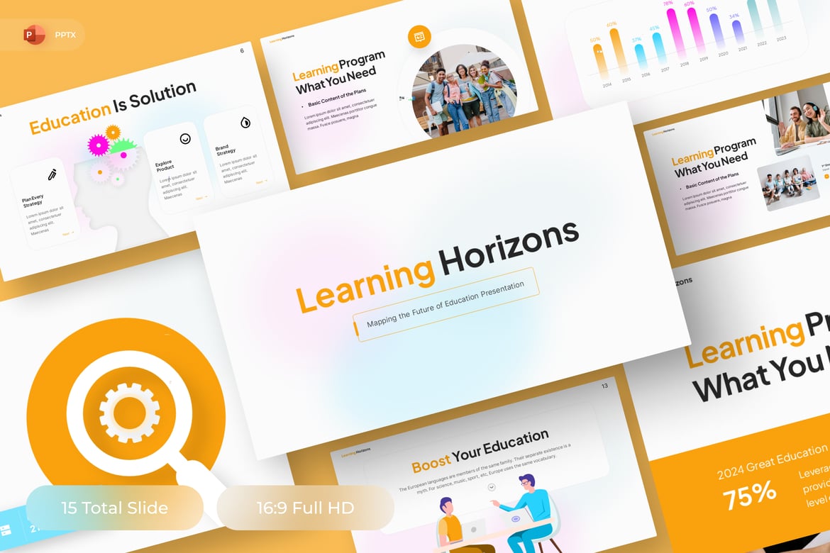 Template PowerPoint Pendidikan yang Menarik dan Efektif