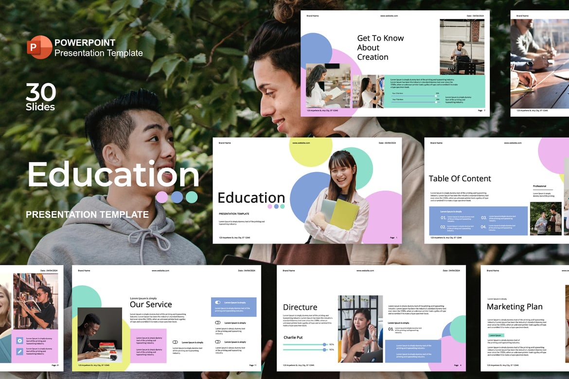 Template PowerPoint Edukasi yang Menarik dan Serbaguna