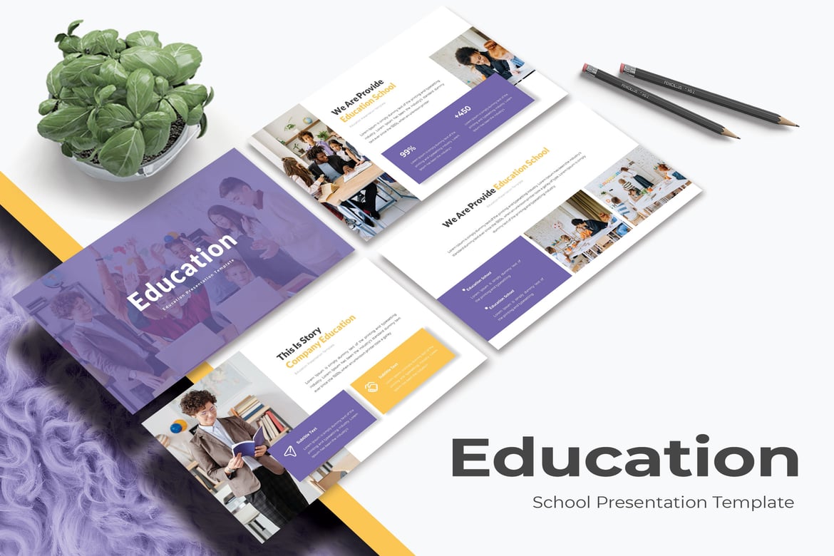 Template Presentasi PowerPoint Edukasi yang Menarik dan Profesional