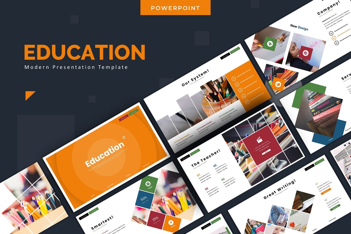 Template Powerpoint Pendidikan yang Menarik dan Serbaguna