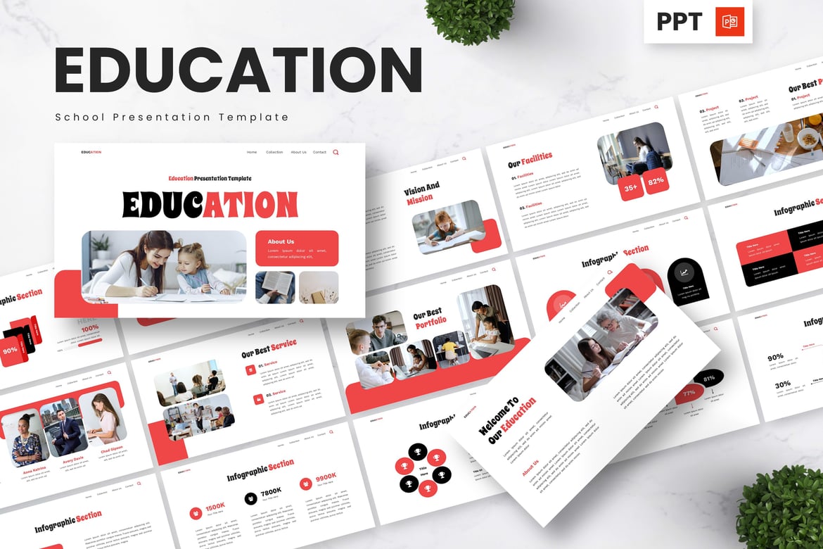 Template Powerpoint Sekolah yang Menarik dan Profesional
