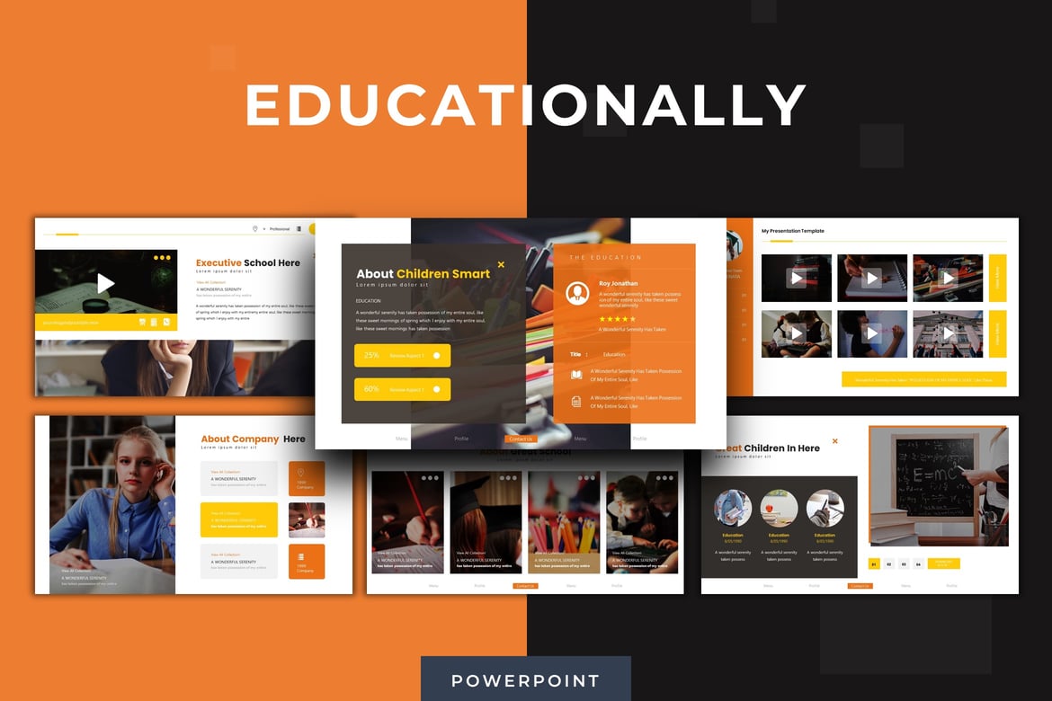 Educationally - Template Powerpoint Serbaguna dan Menarik