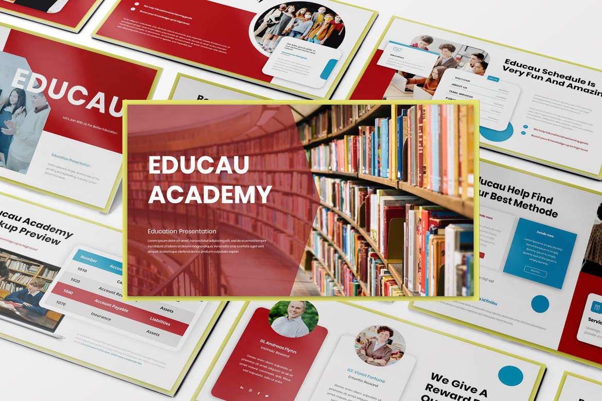 Template Presentasi PowerPoint Edukasi yang Menarik dan Profesional