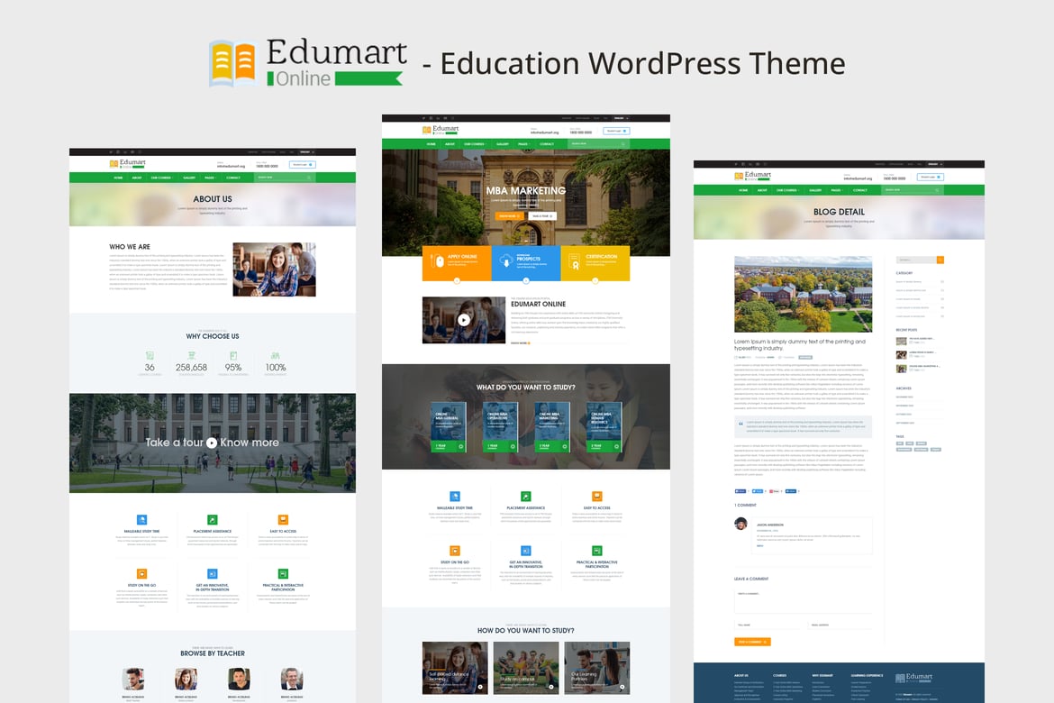 Edumart – Tema WordPress Pendidikan yang Menarik dan Responsif