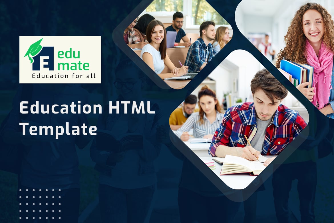 Edumate - Template Website Pendidikan yang Modern dan Responsif