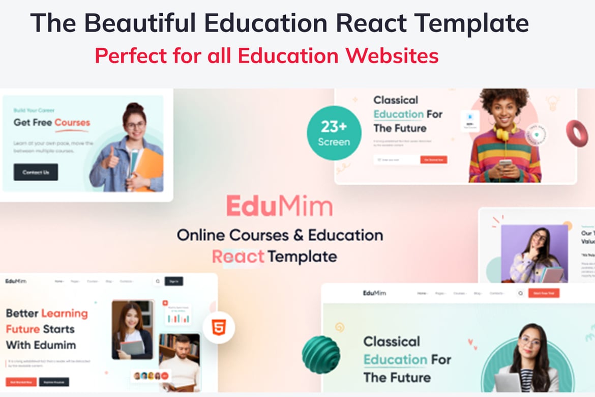 Edumim – Template Website Pendidikan Modern