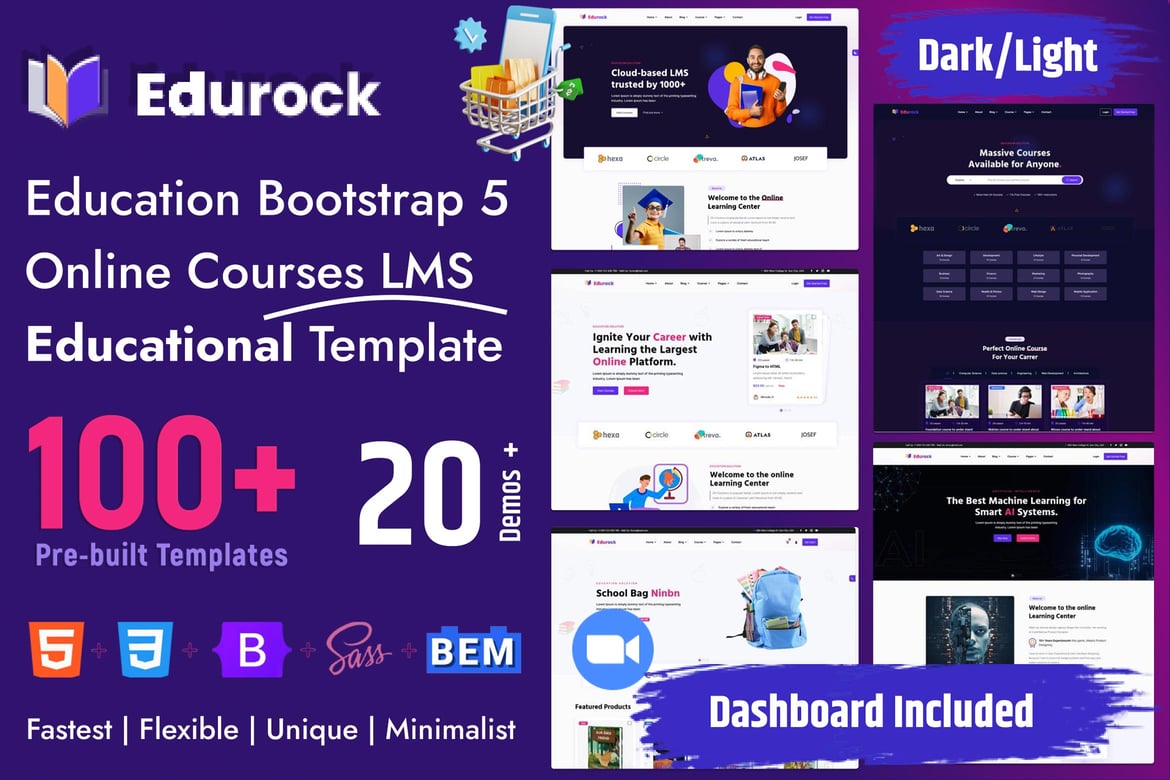 Edurock - Template Website Pendidikan Bootstrap 5 yang Menakjubkan