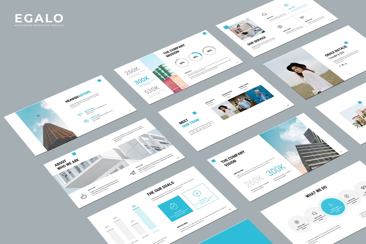 EGALO - Template Powerpoint Serbaguna untuk Presentasi Profesional