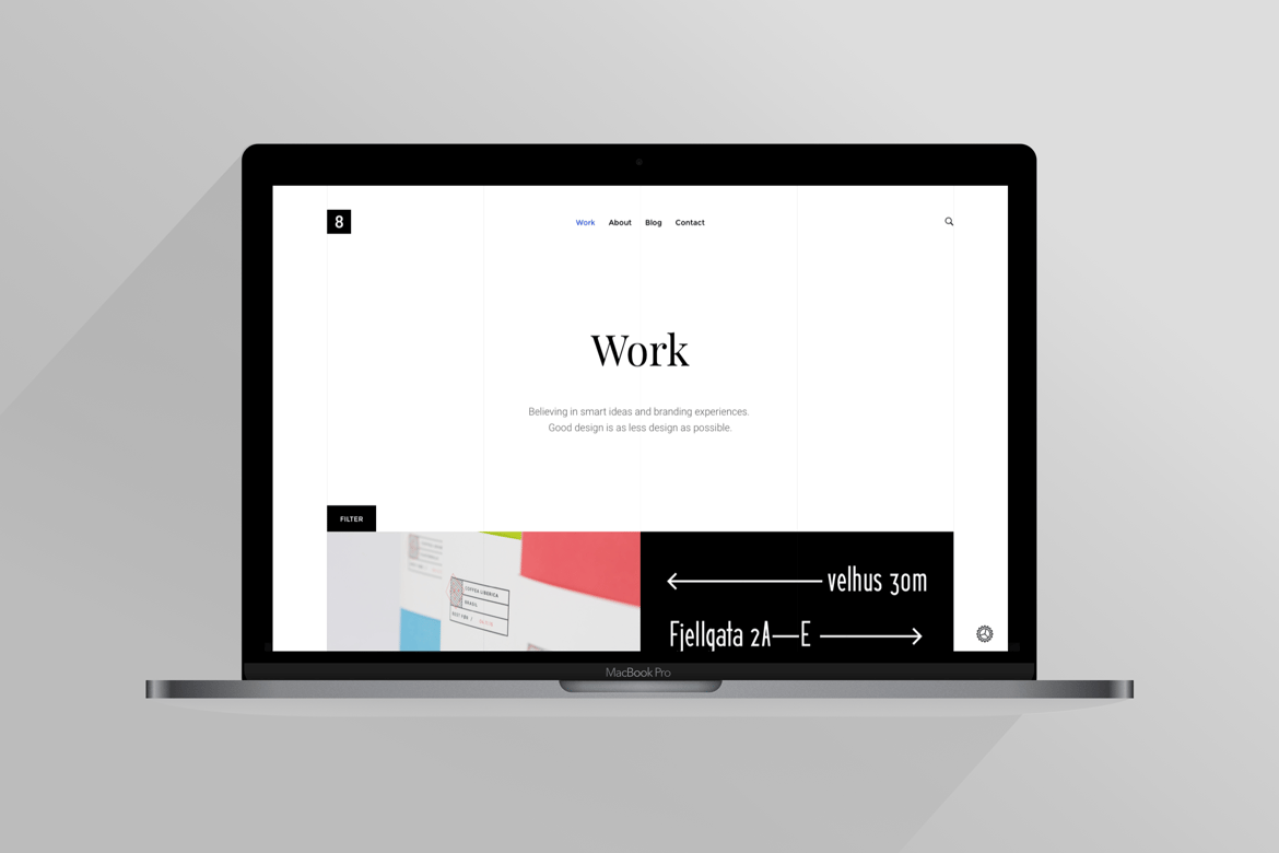 Template Portfolio Kreatif Eight | HTML5 yang Elegan dan Responsif