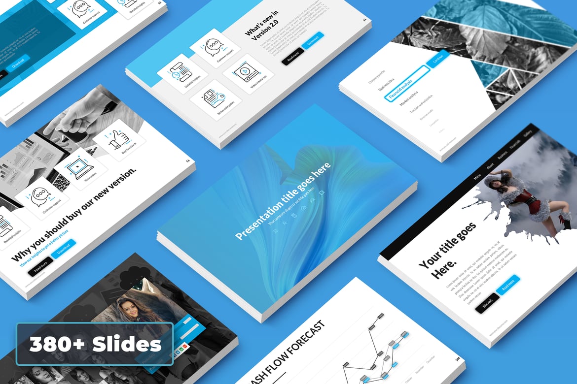 Template Presentasi Pitch Deck Elakiriz: 380+ Slide Kreatif untuk Kesuksesan Bisnis Anda