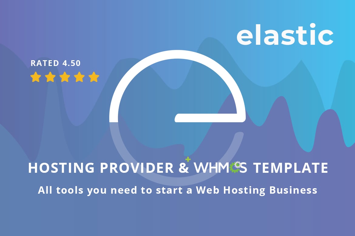 Template Web Hosting Elastis dengan Desain Modern dan Responsif