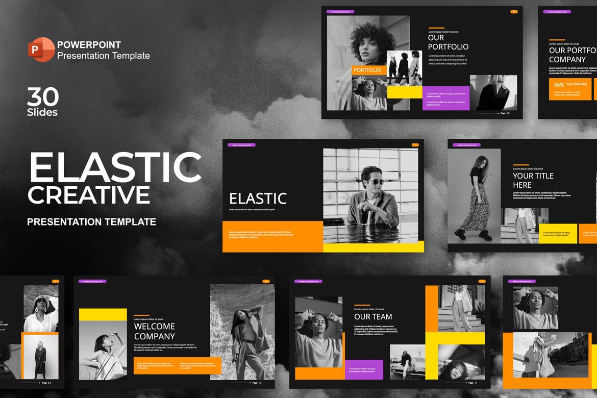 Template PowerPoint Elastis untuk Presentasi Profesional dan Pribadi