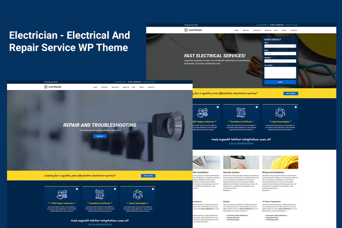 Tema WordPress Elektrik yang Modern dan Fungsional