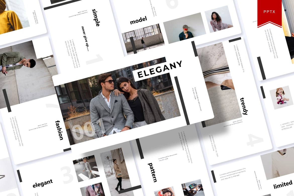 Template Presentasi Elegan | Template PowerPoint Profesional