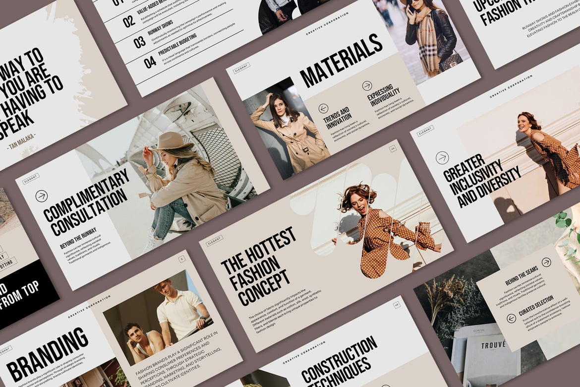 Template PowerPoint Elegan untuk Presentasi Efektif