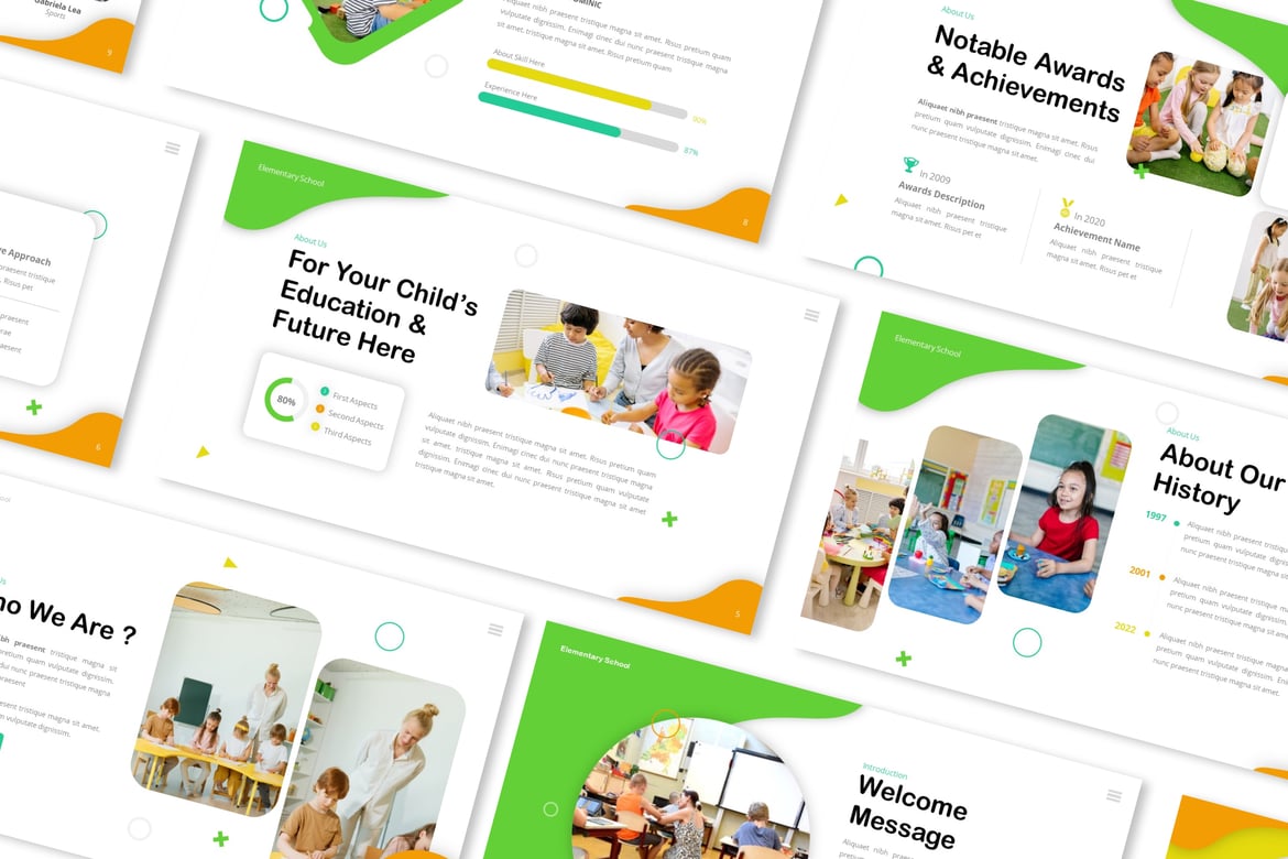 Template Presentasi Powerpoint Sekolah Dasar yang Menarik dan Profesional