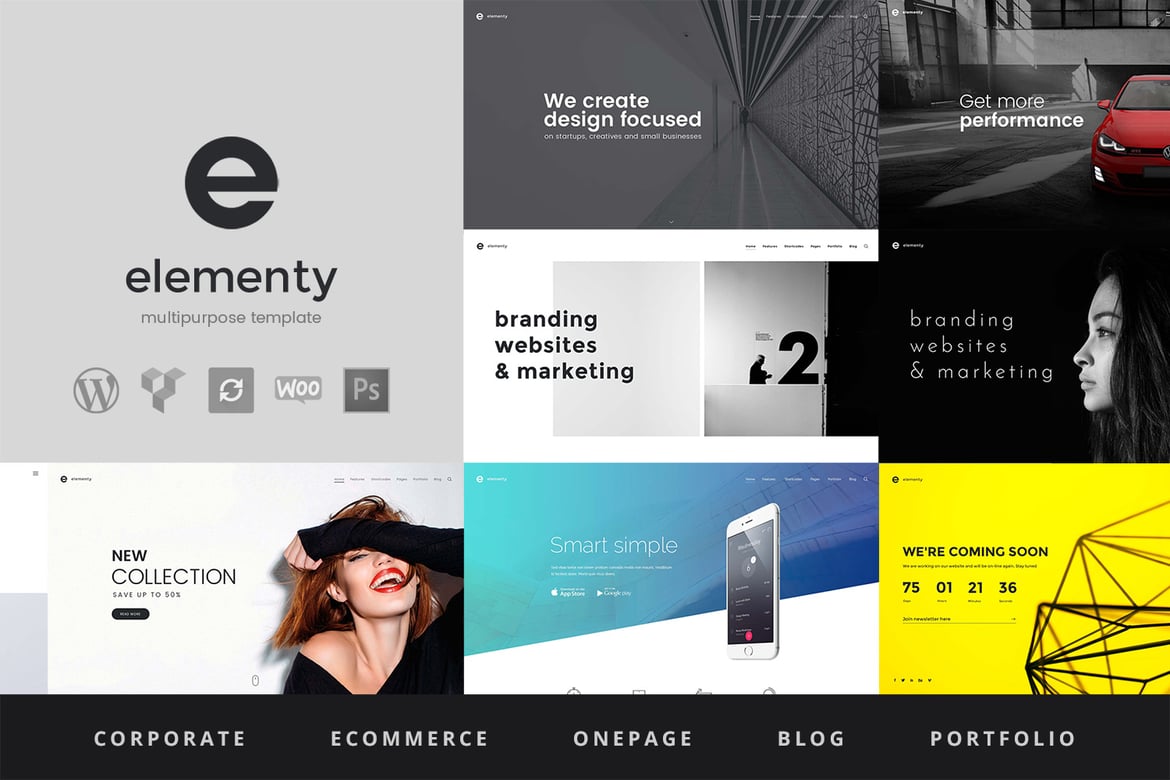 Elementy - Tema WordPress Serbaguna untuk Semua Kebutuhan Anda